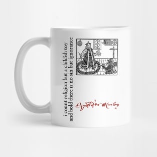 Kit Marlowe - No Sin But Ignorance Mug